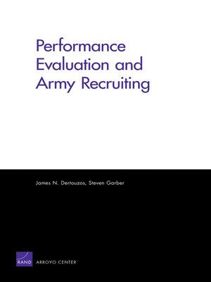 cover image of Performance Evaluation and Army Recruiting